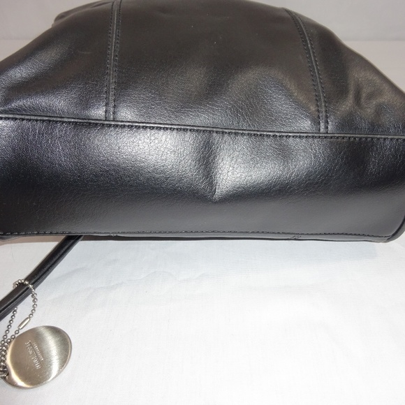 Nine West Womens Handbag Black Shoulder Leather - Picture 4 of 8